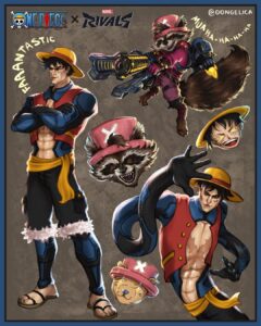 Marvel Rivals Fan Designs Stunning One Piece-Themed Skins
